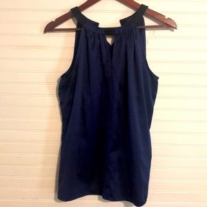 Navy dress top